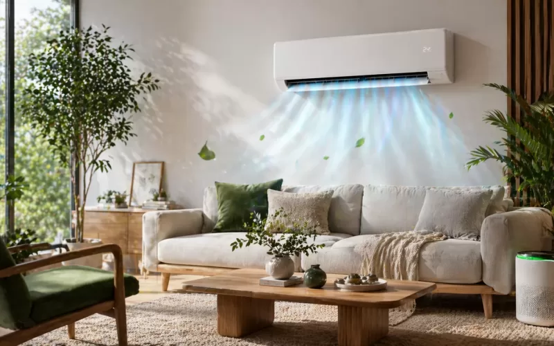 modern house with aircond air-circulation modern house with aircond air-circulation